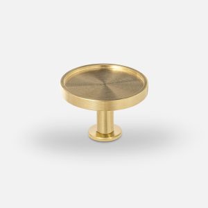 Pillow Pad S Brass Brushed Unpainted INA L Single Point Holder OPEN&HIDE