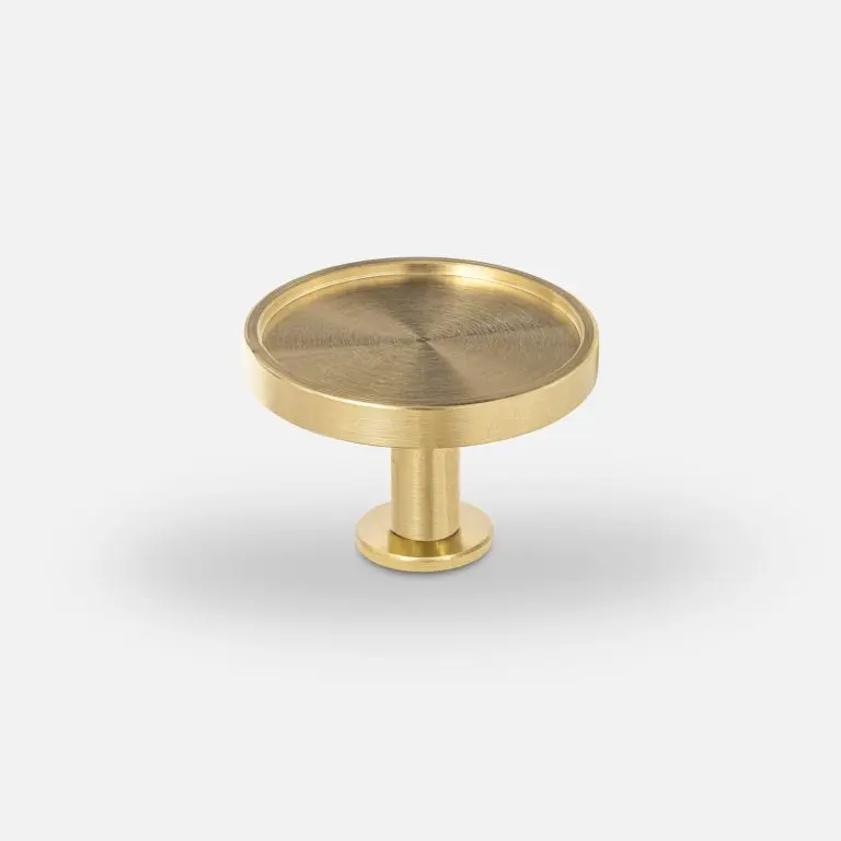 Pillow Podkładka S Mosiężna Szczotkowana Nielakierowana INA L uchwyt jednopunktowy OPEN&HIDE