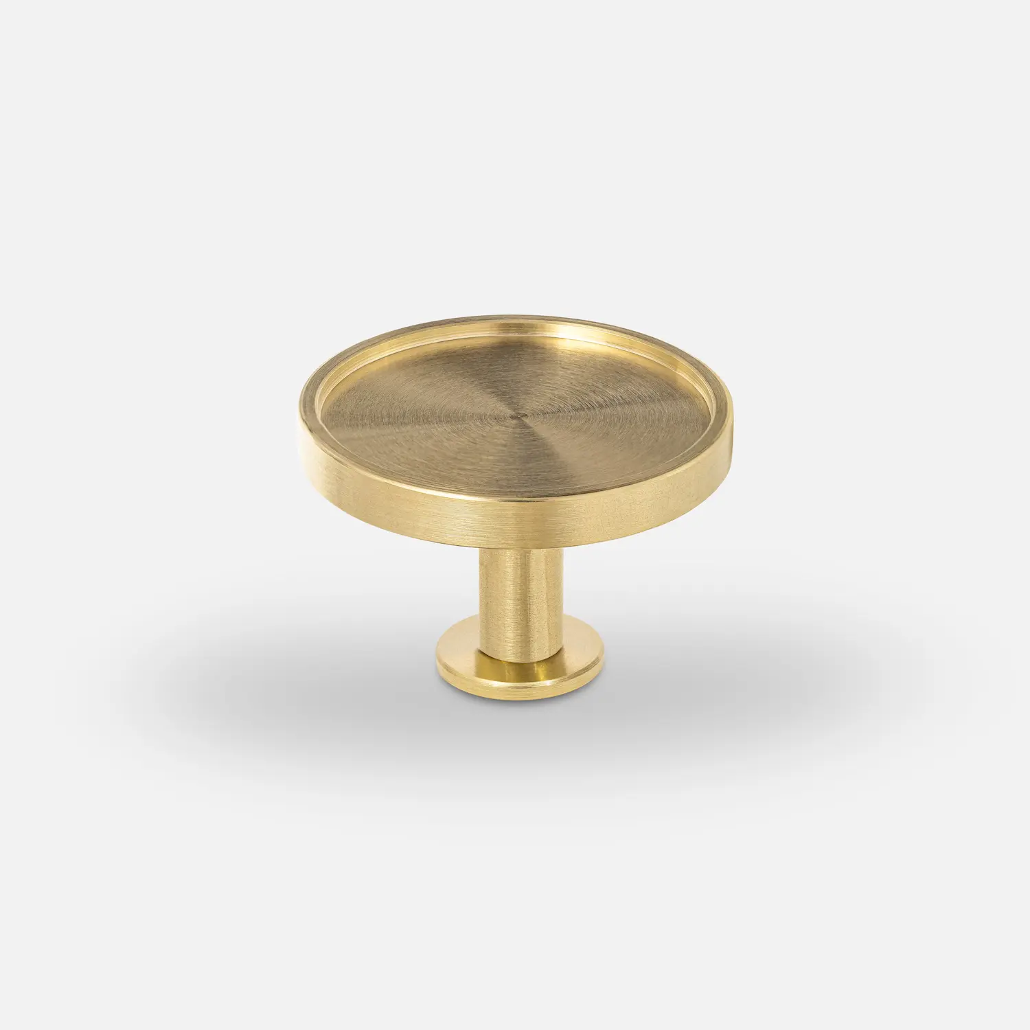 Pillow Podkładka S Mosiężna Szczotkowana Nielakierowana INA L uchwyt jednopunktowy OPEN&HIDE